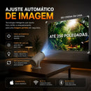 Projetor Inteligente HY300 PRO 4K Android 11 – Wi-Fi Dual Band, Bluetooth 5.0 e Rotação 180°