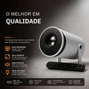 Projetor Inteligente HY300 PRO 4K Android 11 – Wi-Fi Dual Band, Bluetooth 5.0 e Rotação 180°