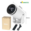 Projetor Inteligente HY300 PRO 4K Android 11 – Wi-Fi Dual Band, Bluetooth 5.0 e Rotação 180°