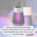 Lâmpada Elétrica Mata-Mosquitos Luz UV USB