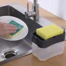 Dispenser Detergente 2 em 1 com Porta Esponja