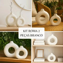 Kit 2 Vasos Redondos Donut