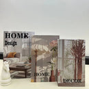 Livros Decorativos Kit 3 Peças
