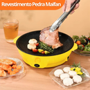 GrilMax - Chapa Elétrica Multifuncional Assadeira Com Revestimento Antiaderente - Entrega Grátis