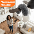 CleanFlex - Espanador de 2,8M Perfeito Para Limpezas no Alto - Entrega Grátis