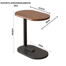 Mesa de Apoio Lateral Portátil em Ferro e MDF