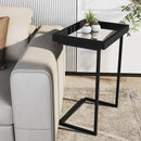 Mesa Lateral de Apoio Sofá Com Espelho