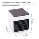 Mini Ar Condicionado Climatizador Portátil USB