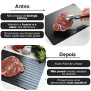 Tábua para Descongelar Carnes 4x Mais Rápido