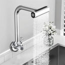 Torneira Soft Inox 4 Jatos Rotativa 360° Cromada