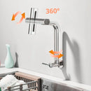 Torneira Soft Inox 4 Jatos Rotativa 360° Cromada