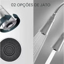 Torneira de Cozinha 360° com Tubo Flexível em Aço Inoxidável