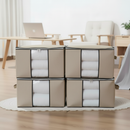 MegaBox - Caixa Organizadora Para Roupas de Cama Anti-Mofo e Poeira - Entrega Grátis