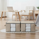 MegaBox - Caixa Organizadora Para Roupas de Cama Anti-Mofo e Poeira - Entrega Grátis
