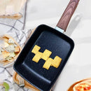 Panela frigideira Japonesa Antiaderente quadrada para Omelete