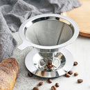 PraticCoffee - Filtro Coador de Café de Aço Inox Reutilizável - Entrega Grátis