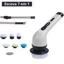 CleanMax - Escova Eletrica de Limpeza 7 em 1 Sem Fio Multiuso Pratica Para Casa - Entrega Grátis