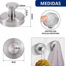 PraticFix - Gancho De Ventosa De Aço Inoxidável Super Resistente Com Instalação Sem Perfuração - Entrega Grátis