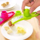 GarlicPro - Ralador de Alho Multifuncional Prático em Aço Inoxidável - Entrega Grátis