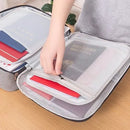 ProtectBag - Bolsa Organizador De Documentos Com Vários Compartimentos e Trava de Segurança - Entrega Grátis