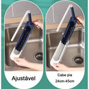 PiaFlex - Suporte Ajustável Para Pia Organizador de Pano e Utensílios - Entrega Grátis