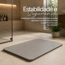 StoneTap - Tapete de Pedra Diatomita Ultra Absorvente Anti-Mofo Para Banheiro - Entrega Grátis