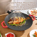 PowerGrill - Grill Elétrico Antiaderente de Pedra Vulcânica Maifan Stone - Entrega Grátis