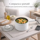 PanChef - Panela Elétrica 2 em 1 Antiaderente Cerâmica Cozinha e Frita - Entrega Grátis