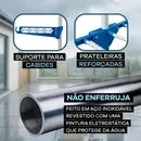 InoxCloth - Varal 3 Andares Reforçado Com Rodinhas Dobrável Portátil - Entrega Grátis