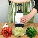 SlapChop - Triturador de Alimentos Manual Com Lâminas Rotativas - Entrega Grátis