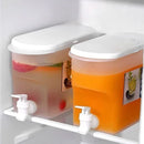 SucoFresh - Suqueira Plástica Com Tampa e Torneira Para Geladeira - Entrega Grátis