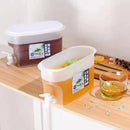 SucoFresh - Suqueira Plástica Com Tampa e Torneira Para Geladeira - Entrega Grátis