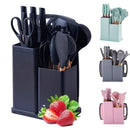 Kit Completo Jogo Utensílios de Cozinha 19 Peças