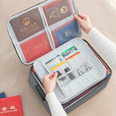 ProtectBag - Bolsa Organizador De Documentos Com Vários Compartimentos e Trava de Segurança - Entrega Grátis