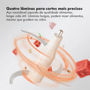 Processador Gaabor - Triturador e Processador de Carne e Legumes 2L Com 4 Lâminas de Aço e Tigela de Vidro - Entrega grátiso