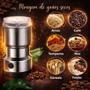 InoxGrinder - Moedor Multifuncional Elétrico de Grãos e Especiarias - Entrega Grátis